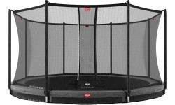 In-ground trampolines BERG: Trampoline BERG InGround Favorit Grey 430 + Safety Net Comfort