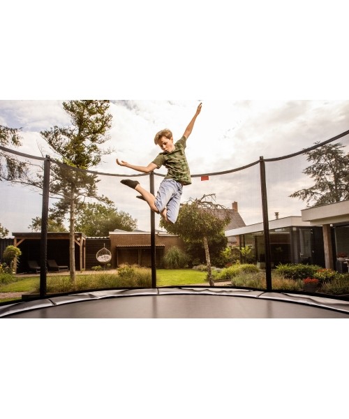 In-ground trampolines BERG: Trampoline BERG InGround Favorit Grey 430 + Safety Net Comfort