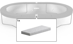 Batutų dalys ir aksesuarai BERG: Grand Elite - Foam Straight Segment 520