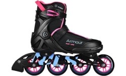 Fixed size rollers Nils Extreme: NA22151 INLINE RIEDLENTĖS ARMOUR BLACK 38 DYDIS NILS EXTREME