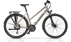 Dviračiai jaunimui ir suaugusiems : CROSS LEGEND TREK 28" 27G dydis 20,5" (52cm) (šampaninė)