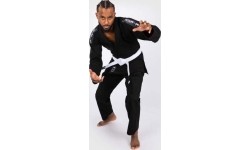 Jiu Jitsu Kimono Venum: "Venum First BJJ GI" - Juoda