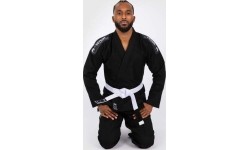 Jiu Jitsu Kimono Venum: "Venum First BJJ GI" - Juoda