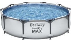Viršžeminiai baseinai Bestway: Stovas baseinui 10 pėdų 305x76cm SteelPRO 3 in 1 BESTWAY