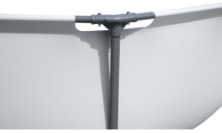 Viršžeminiai baseinai Bestway: Stovas baseinui 10 pėdų 305x76cm SteelPRO 3 in 1 BESTWAY