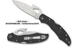 Medžiokliniai ir išgyvenimo peiliai Spyderco, Inc.: Sulankstomas peilis Spyderco BY03PSBK2W Cara Cara 2, Emerson atlenkimas