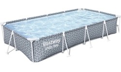 Viršžeminiai baseinai Bestway: Plieninis "Pro Frame" baseinas 366x201x66cm BESTWAY