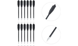 Arbaletų priedai inSPORTline: Plastikinės strėlytės inSPORTline Dagson – 12 Pcs.