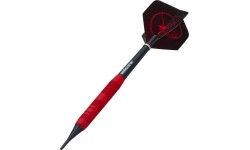 Smiginio strėlytės Unicorn: Strėlytė Unicorn Core Plus gumuotas žalvaris raudonas – 3 vnt.