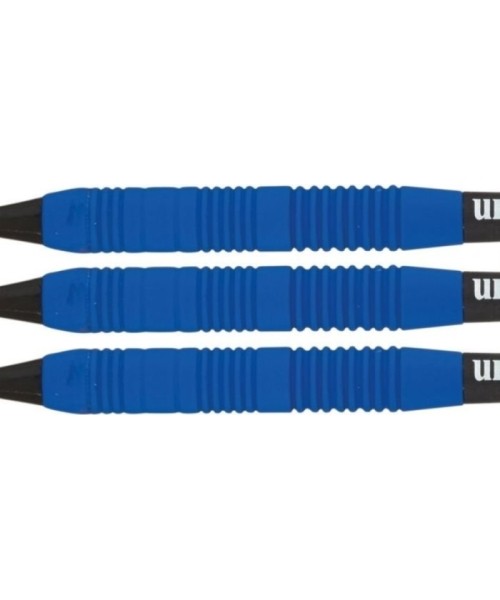Darts Unicorn: Strėlytė Unicorn Core Plus gumuotas žalvaris mėlynas – 3 vnt,