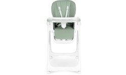 Outdoor Toys Eco Toys: Reguliuojamo aukščio maitinimo kėdė su eko odos dirželiais, dvigubas padėklas