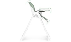 Outdoor Toys Eco Toys: Reguliuojamo aukščio maitinimo kėdė su eko odos dirželiais, dvigubas padėklas