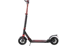 Children's Scooters Nils Extreme: HM209T JUODAI-RAUDONAS DISKINIŲ STABDŽIŲ MOTOROLERIS NILS EXTREME