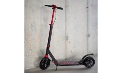 Children's Scooters Nils Extreme: HM209T JUODAI-RAUDONAS DISKINIŲ STABDŽIŲ MOTOROLERIS NILS EXTREME