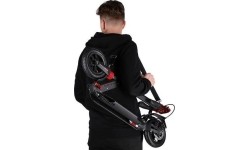 Children's Scooters Nils Extreme: HM209T JUODAI-RAUDONAS DISKINIŲ STABDŽIŲ MOTOROLERIS NILS EXTREME