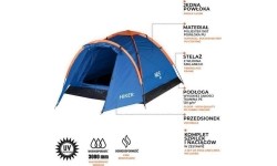 Tents Nils Camp: NC6010 KEMPINGO PALAPINĖ HIKER NILS CAMP