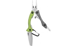 Multifunction Tools and Knives : Daugiafunkcis įrankis Gerber Crucial, žalias
