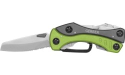 Multifunction Tools and Knives : Daugiafunkcis įrankis Gerber Crucial, žalias