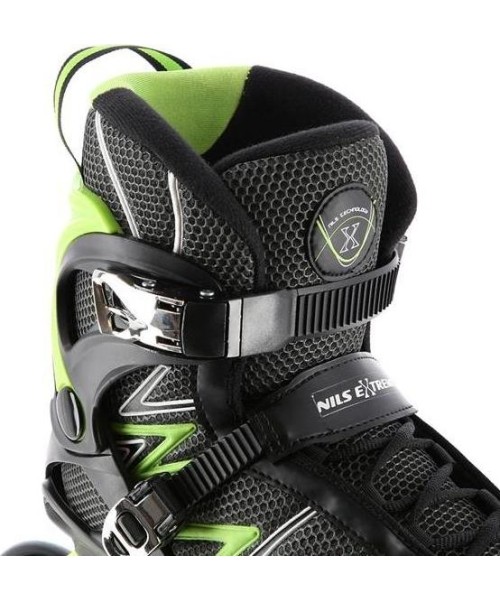 Fixed size rollers Nils Extreme: NA8660 ŽALIOS SPALVOS RIEDUČIAI NILS EXTREME