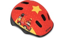 Gloves & Helmets & Accessories Spokey: Dviratininko šalmas Spokey Fun M Jr, raudonas