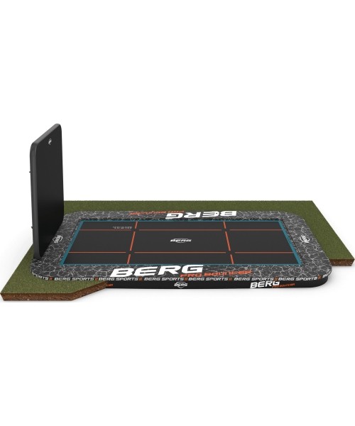 In-ground trampolines BERG: BERG SPORTS Ultim Pro Bouncer FlatGround 500 + AeroWall