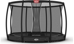 Įleidžiami batutai BERG: BERG Elite InGround 330 Grey + apsauginis tinklas Deluxe