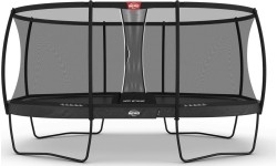 On-ground trampolines BERG: BERG Grand Elite Regular 520 Grey + Safety Net Deluxe
