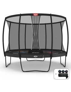 On-ground trampolines BERG: BERG Champion Regular 430 Grey Levels + Safety Net DLX XL