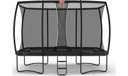 On-ground trampolines BERG: BERG Ultim Champion Regular 410 Grey + Safety Net DLX XL