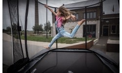 On-ground trampolines BERG: BERG Ultim Champion Regular 410 Grey + Safety Net DLX XL