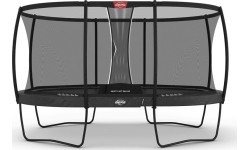 On-ground trampolines BERG: BERG Grand Champion Regular 470 Grey + Safety Net Deluxe