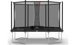 On-ground trampolines BERG: BERG Ultim Favorit Regular 330 Grey + Safety Net Comfort