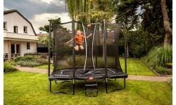 On-ground trampolines BERG: BERG Ultim Favorit Regular 330 Grey + Safety Net Comfort