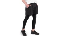 Vyriški antblauzdžiai inSPORTline: Vyriškos tamprės inSPORTline 2-in-1 Closefit