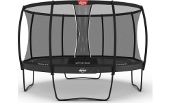 On-ground trampolines BERG: BERG Elite Regular 430 Grey + Safety Net Deluxe