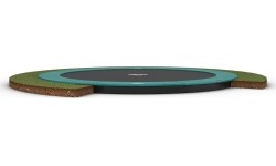 Įleidžiami batutai BERG: BERG SPORTS Champion FlatGround 380 Green
