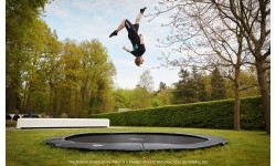 Įleidžiami batutai BERG: BERG SPORTS Champion FlatGround 380 Green