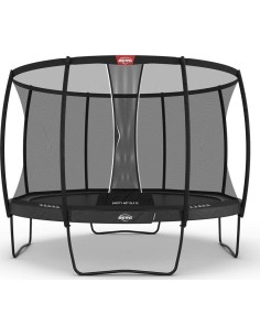 On-ground trampolines BERG: BERG Champion Regular 430 Grey + Safety Net DLX XL