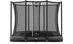 In-ground trampolines BERG: Trampoline BERG Ultim Favorit InGround 280 Grey + Safety Net Comfort