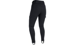 Women's Textile Motorcycle Trousers Oxford: Women’s Motorcycle Leggings Oxford Super Cargo Black