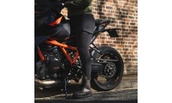Women's Textile Motorcycle Trousers Oxford: Women’s Motorcycle Leggings Oxford Super Cargo Black