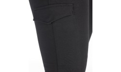 Women's Textile Motorcycle Trousers Oxford: Women’s Motorcycle Leggings Oxford Super Cargo Black