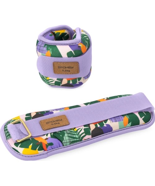 Svoriai kojoms ir rankoms Spokey: Svarmenys čiurnai ir riešui Spokey HOME JUNGLE 2x 0,5 kg