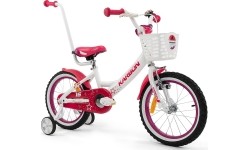 Children's and Junior Bikes : Dviratis Karbon Star ALU 16 white