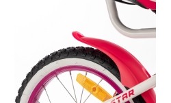 Children's and Junior Bikes : Dviratis Karbon Star ALU 16 white