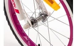Children's and Junior Bikes : Dviratis Karbon Star ALU 16 white
