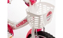 Children's and Junior Bikes : Dviratis Karbon Star ALU 16 white