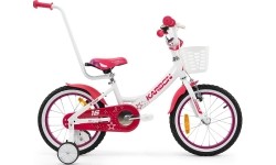 Children's and Junior Bikes : Dviratis Karbon Star ALU 16 white