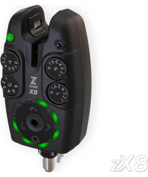 Kibimo indikatoriai ZFish: ZFISH įkandimo signalizatorius Zx8