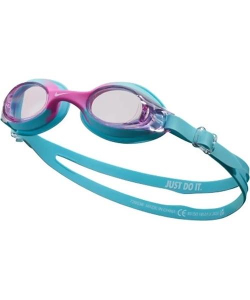 Nardymo akiniai ir kaukės : Nike Plaukimo Akiniai Vaikams Nk Y Kids Lil Swoosh Goggle Mint NESSD138 437